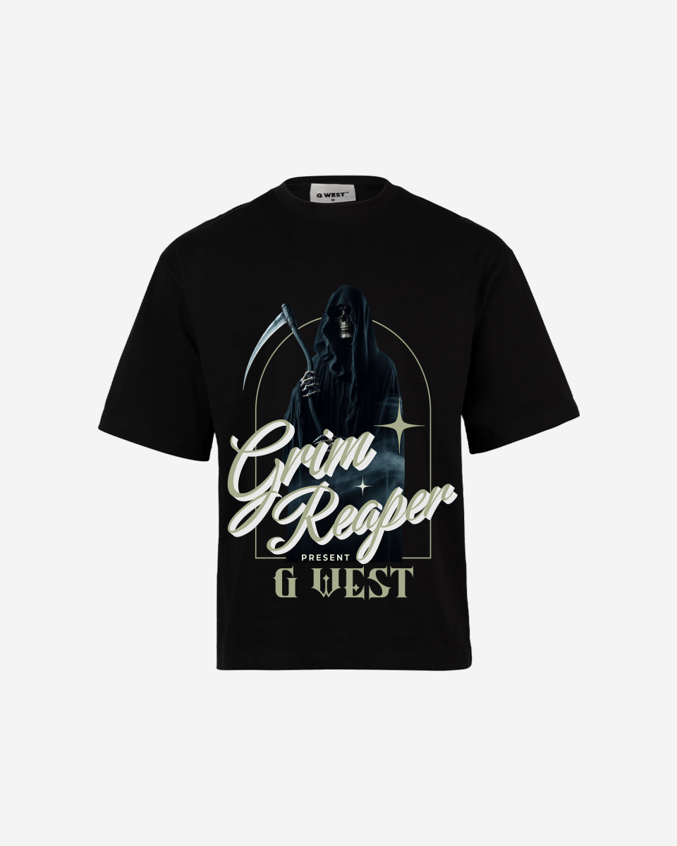 G-WEST GRIM REAPER OVERSIZED TEE