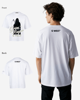 G-WEST GRIM REAPER OVERSIZED TEE