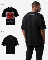 G-WEST HEARTWIRED OVERSIZED TEE