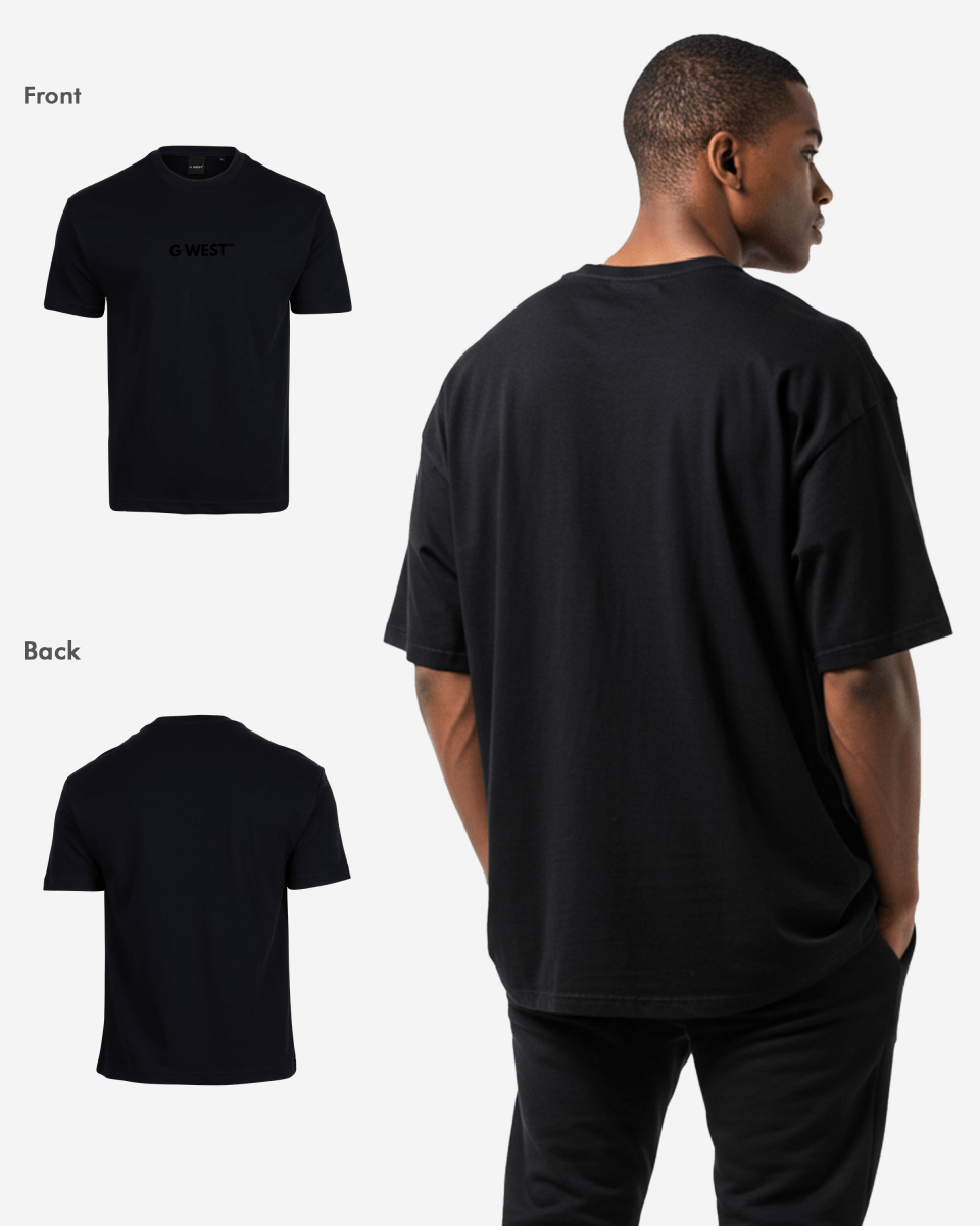 G West Heavyweight Logo Wear Oversized T-Shirt