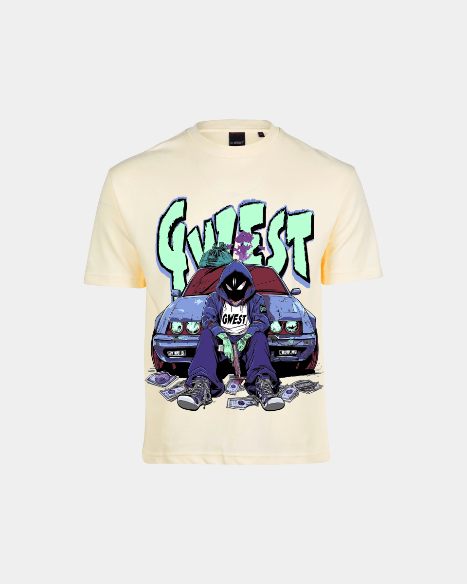 G WEST HEIST Oversized TEE