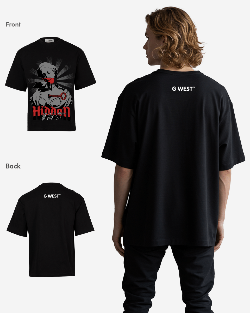 G-WEST HIDDEN OVERSIZED TEE