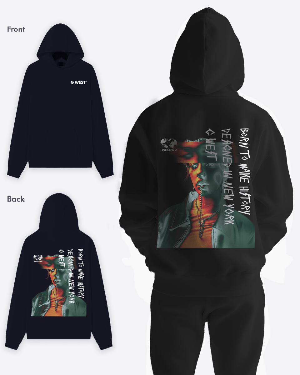 G West Holographic Chain Heavy Premium Hoodie