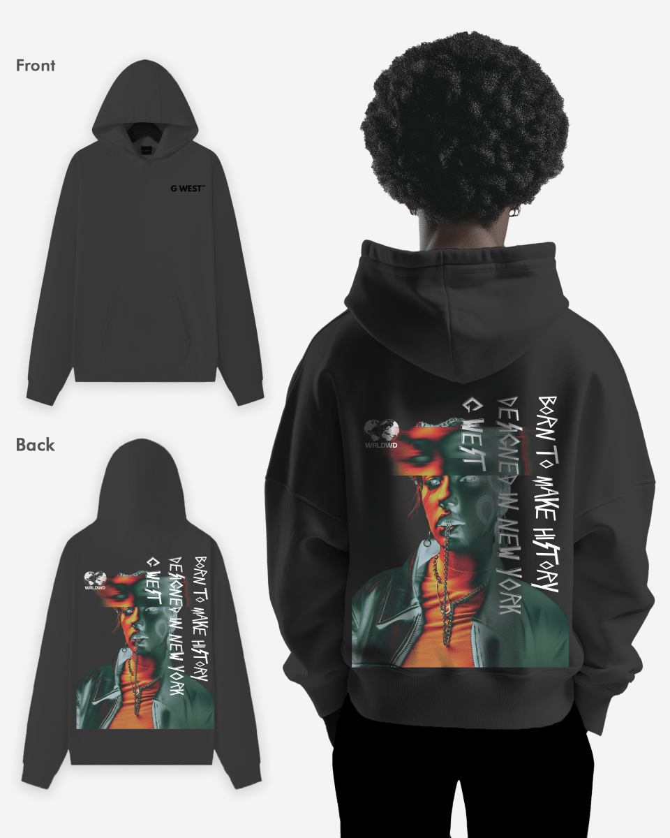 G West Holographic Chain Heavy Premium Hoodie
