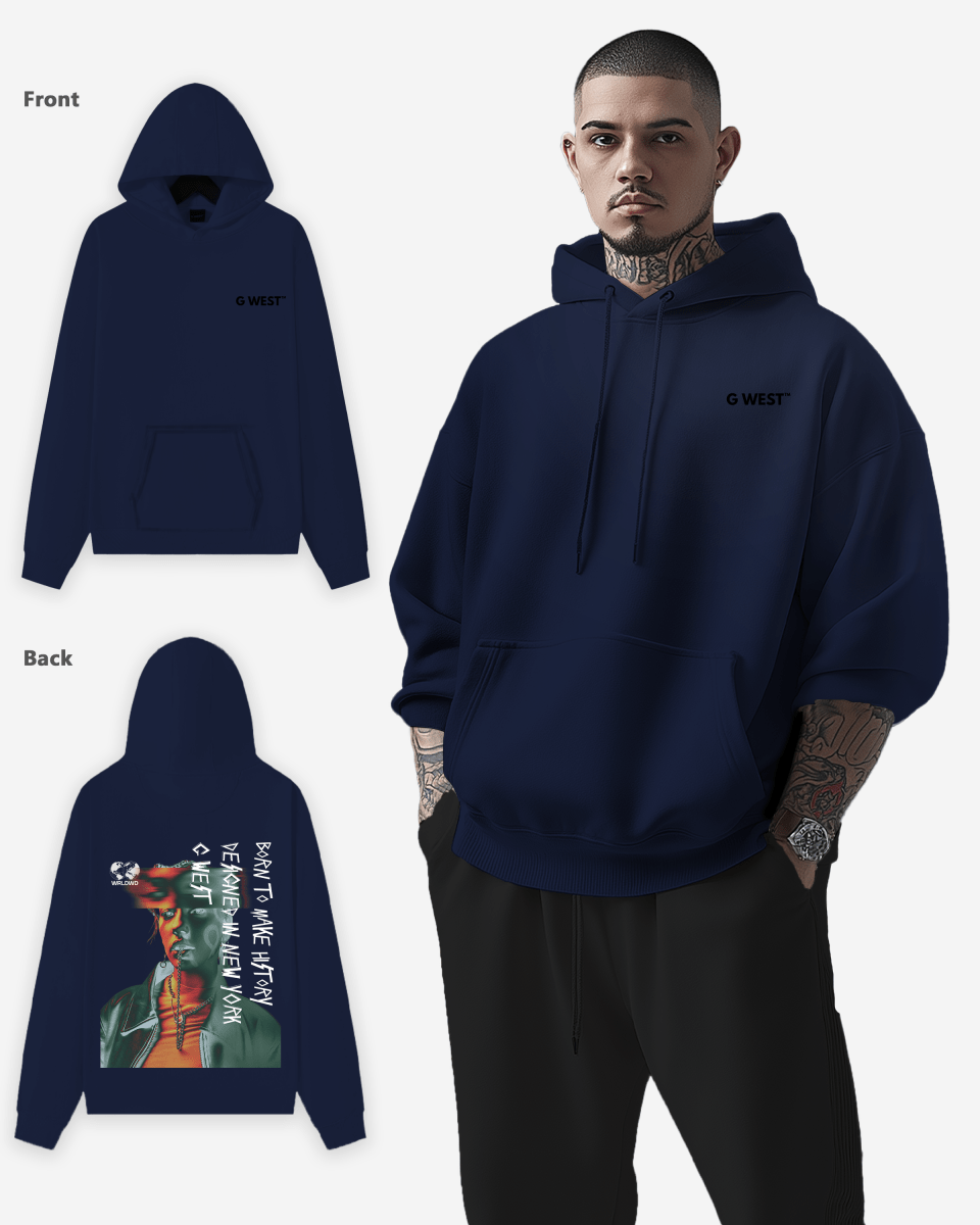 G West Holographic Chain Heavy Premium Hoodie