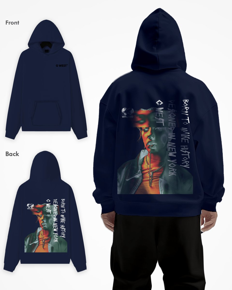 G West Holographic Chain Heavy Premium Hoodie