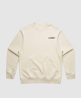 G West Ice Cream Skull Heavy Premium Crewneck