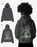 G West Imunne Skeleton Oversize Hoodie Mens Style