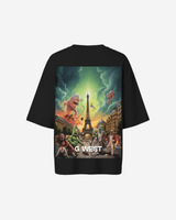 G West In Paris Oversized T-Shirt - WOMEN