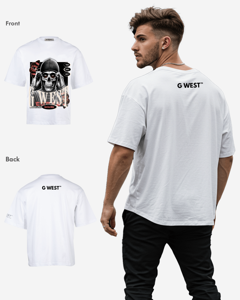 G-WEST INVINCIBLE OVERSIZED TEE