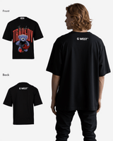 G-WEST IT'S SUCH A TRAGEDY OVERSIZED TEE