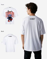 G-WEST IT'S SUCH A TRAGEDY OVERSIZED TEE