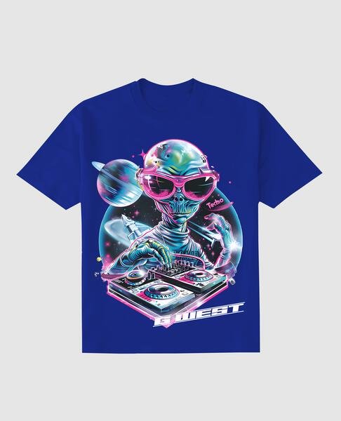 G West Kids Techno Dj Tshirt - Gwpbasty5067