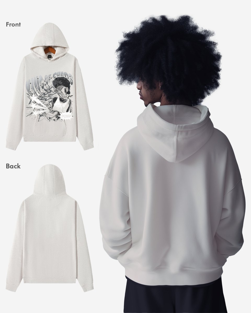 G WEST KING OF CHAOS OVERSIZE HOODIE