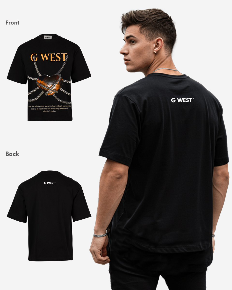 G-WEST Locked in Love Oversized Tee