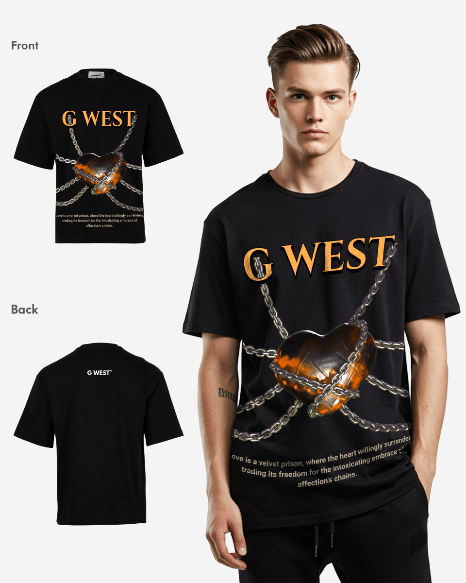 G-WEST Locked in Love Oversized Tee
