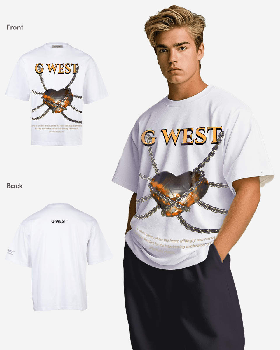 G-WEST Locked in Love Oversized Tee