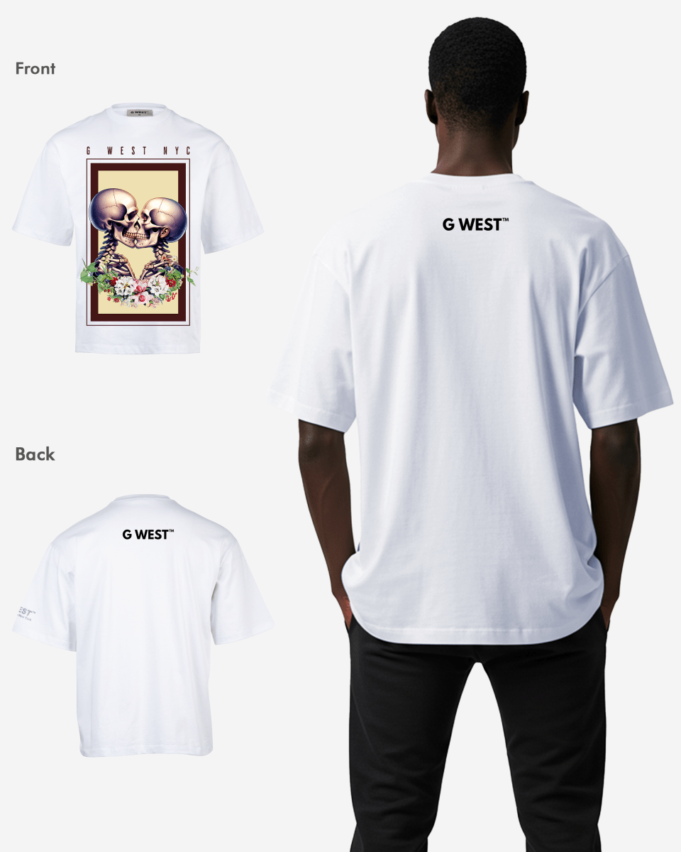G-WEST LOVE BEYOND THE GRAVE OVERSIZED TEE