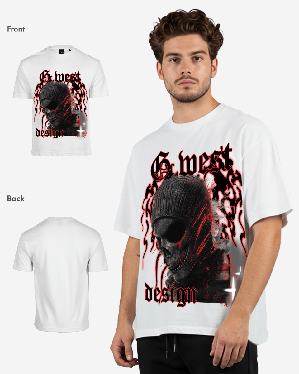 G WEST MASK 3.0 Oversized TEE