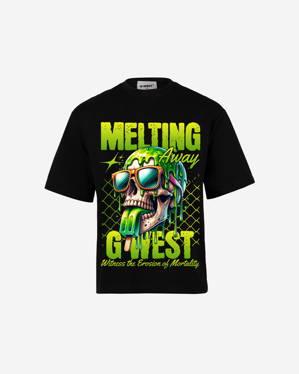 G-WEST MELTING AWAY OVERSIZED TEE