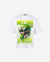 G-WEST MELTING AWAY OVERSIZED TEE