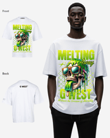 G-WEST MELTING AWAY OVERSIZED TEE