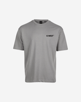 G WEST MENS LOGO KEEP DRY OVERSIZED TEE