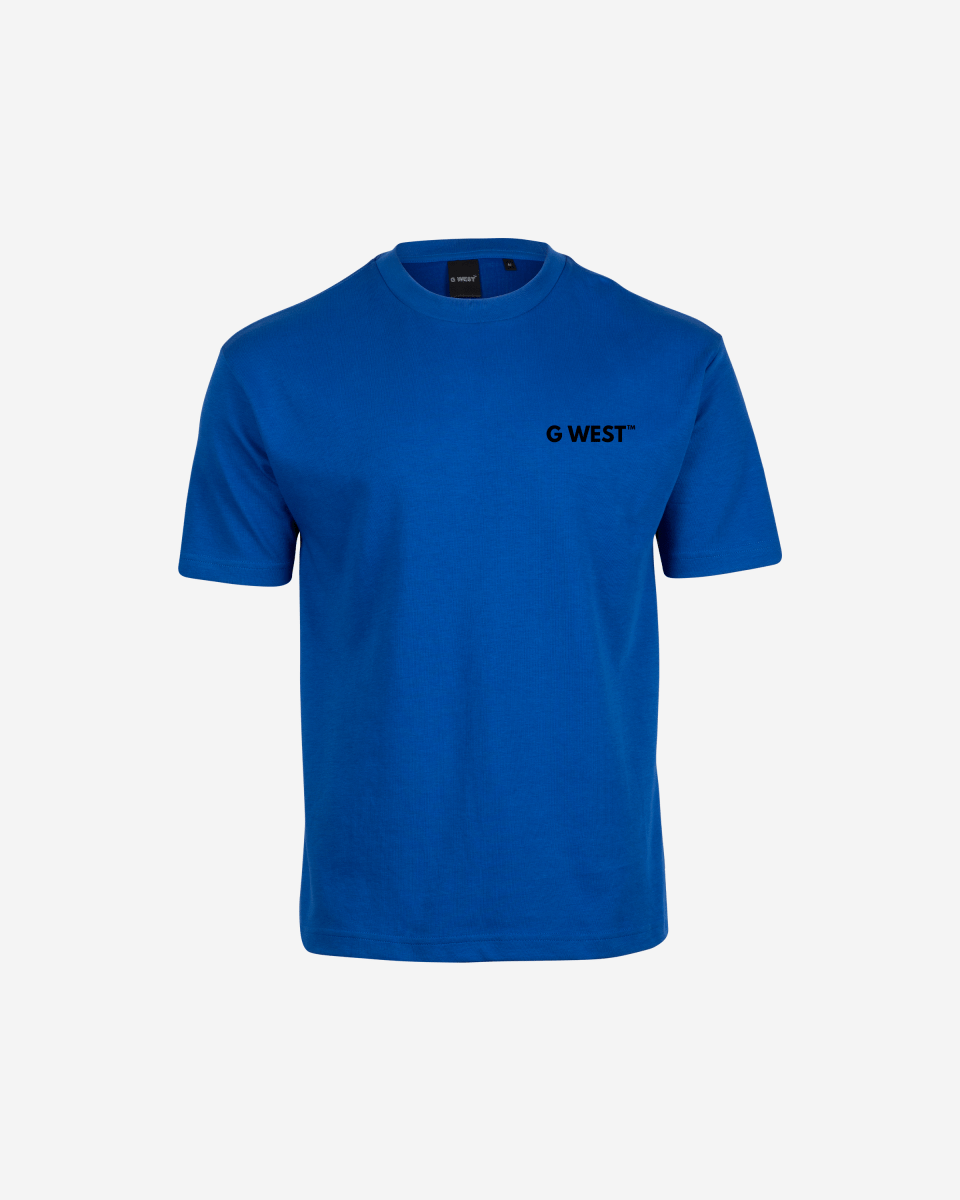 G WEST MENS LOGO KEEP DRY OVERSIZED TEE