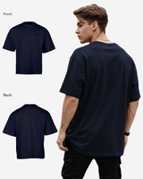 G WEST MENS LOGO KEEP DRY OVERSIZED TEE