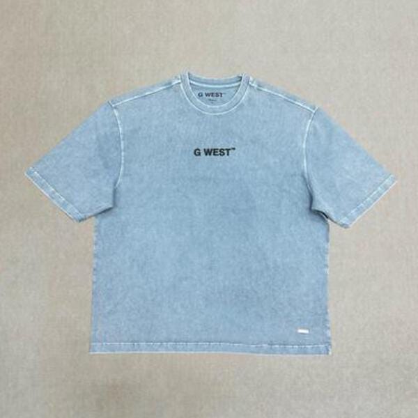 G West Mens Stone Wash Tee