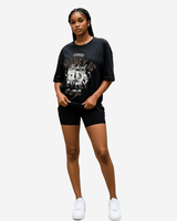 G West Money Is Behind Everything Oversized Women's T-Shirt