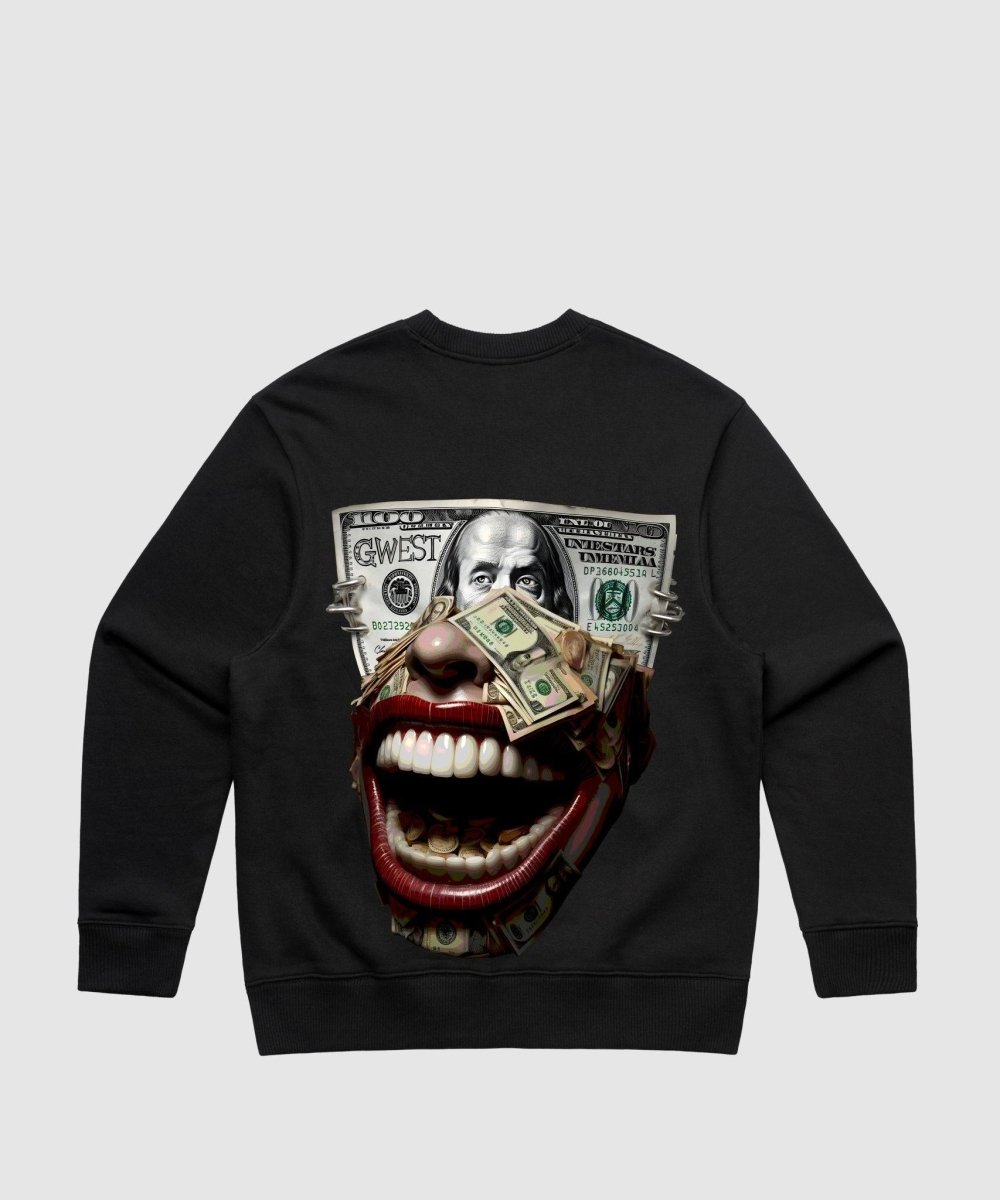 G West Money Mouth Heavy Premium Crewneck
