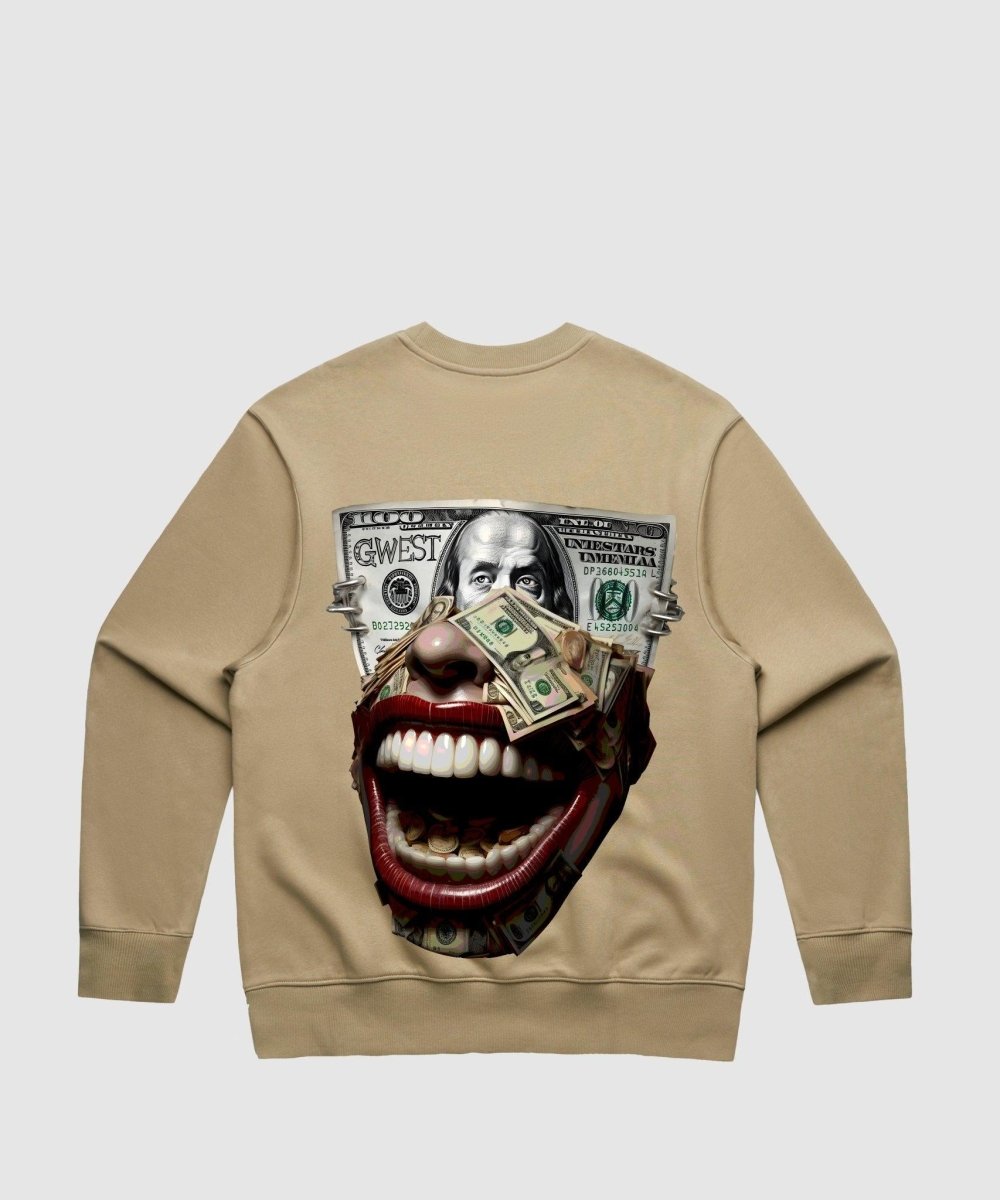 G West Money Mouth Heavy Premium Crewneck