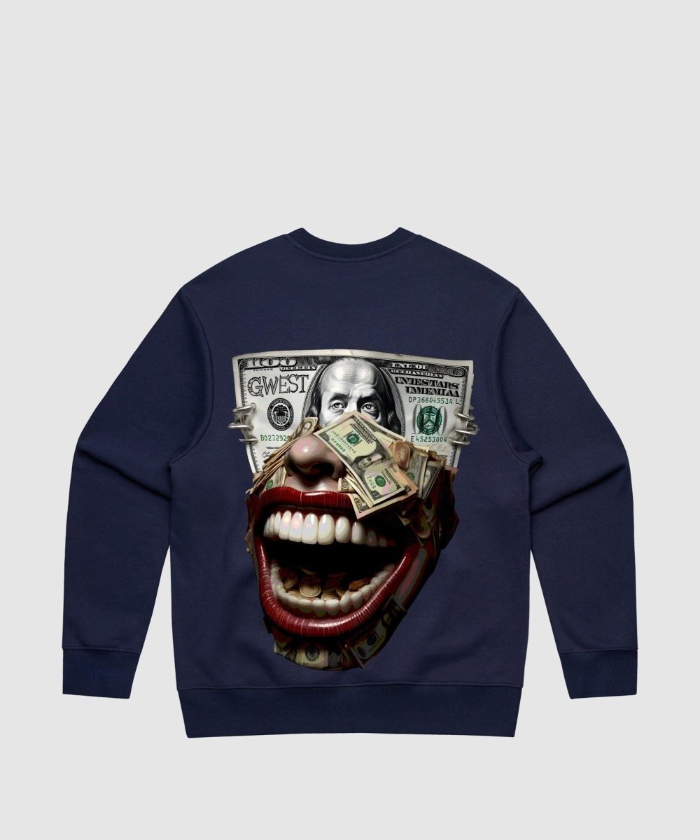 G West Money Mouth Heavy Premium Crewneck