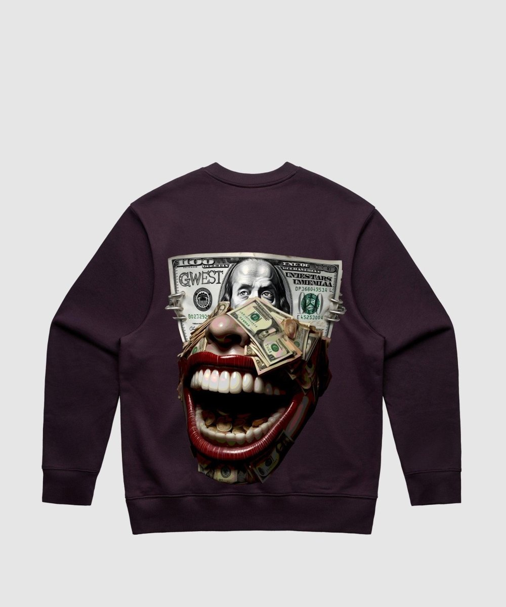 G West Money Mouth Heavy Premium Crewneck
