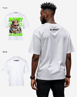 G-WEST MONEY ON MY MIND OVERSIZED TEE