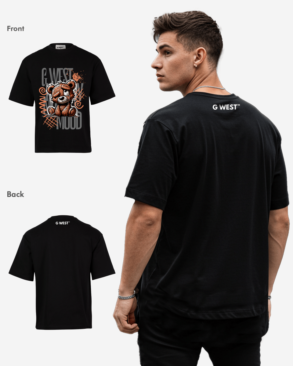 G-WEST MOOODY MOOD OVERSIZED TEE