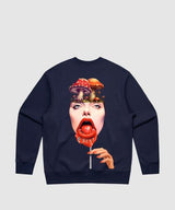 G West Mushroom Lollipop Heavy Premium Crewneck