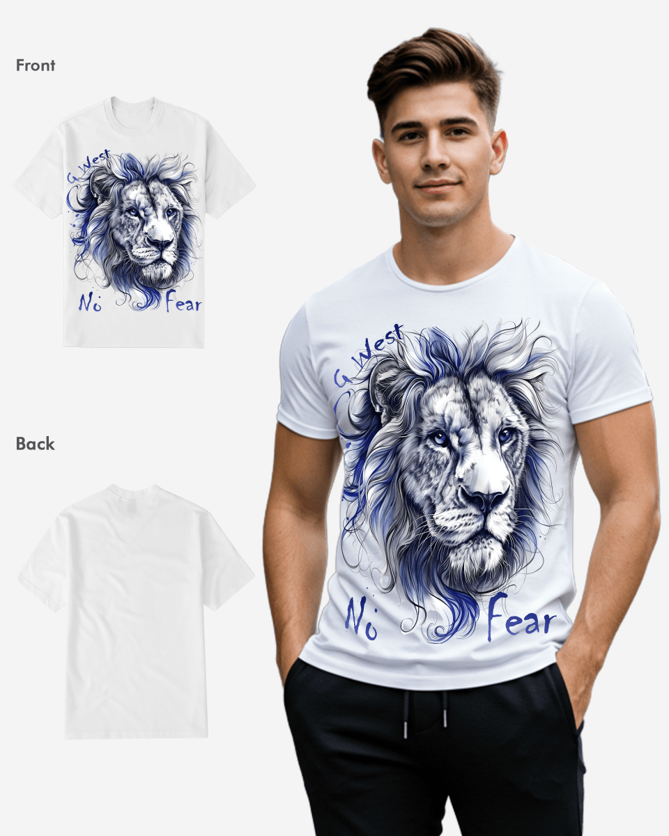 G WEST NO FEAR TEE