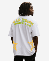 G West Oak Town White tee Big and Tall