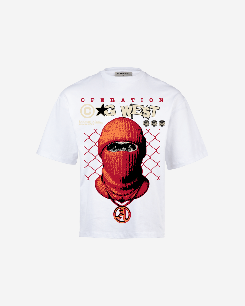 G-WEST OPERATION OVERSIZED TEE