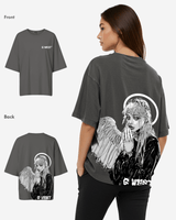 G West Oversized Angel Girl Tee -WOMEN