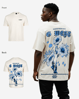 G West Oversized Blue Garden Tee