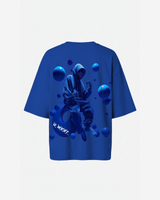 G West Oversized Blue Man Tee - WOMEN