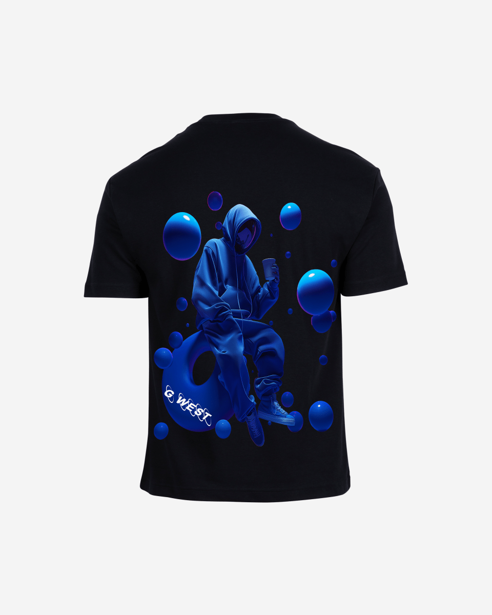 G West Oversized Blue Man Tee
