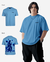 G West Oversized Blue Man Tee