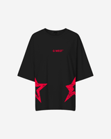 G West Oversized Brooklyn Arch Logo Tee -WOMEN
