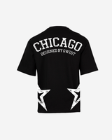 G West Oversized Chicago Arch Logo Tee