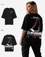 G West Womens Oversized Confusion Tee