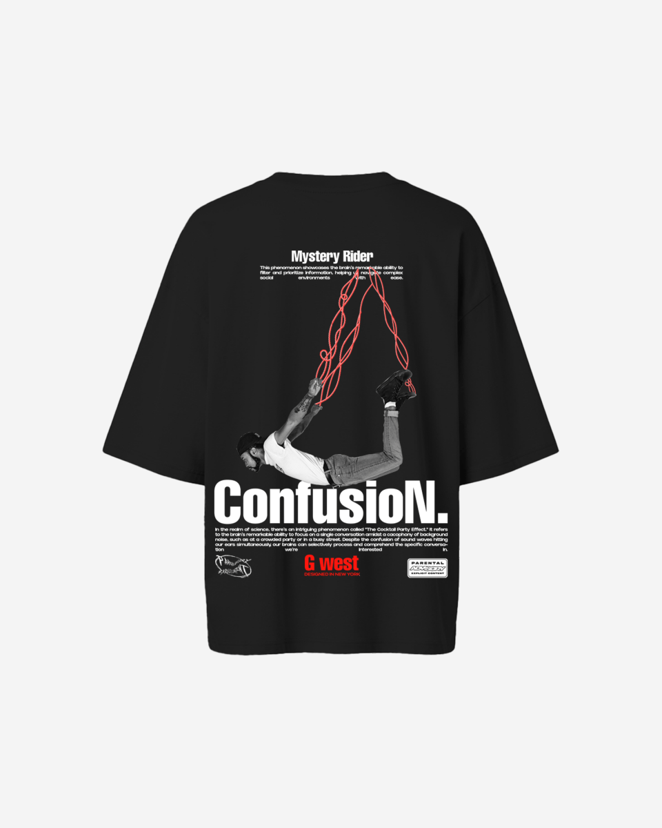 G West Womens Oversized Confusion Tee